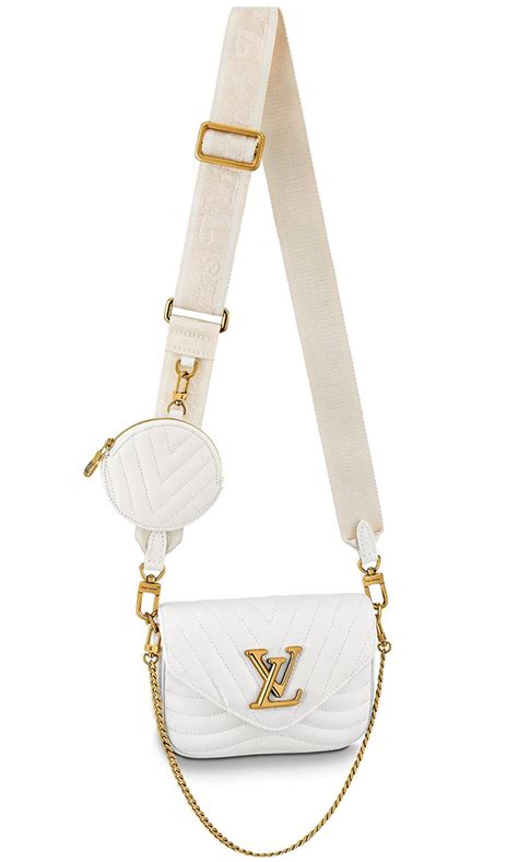 louis vuitton new wave multi-pochette white|multi colored louis vuitton purse.